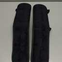 Gatuida Office Chair Armrest Covers, Black Elastic Arm Rest Pads, Synthetic Material, 17.71 x 3.93 Inch, Pair for Gaming Chairs, Lounge Chairs, Office Chairs