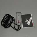 Andis 04780 Professional T-Outliner Beard & Hair Trimmer for Men with Carbon Steel T-Blade, Bump Free Technology  Corded Electric Beard Trimmer, GTO, Grey