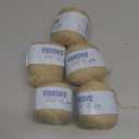 5 Ball La Mia Angora Wool Total 8.8 Oz. Each 1.76 Oz (50g) / 136 Yrds (125m), 15% Angora, Light-Dk Premium Yarns, Mustard-L123