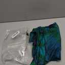 KORALHY Women's 20" Knee Length Skorts Skirts Tennis Athletic Golf Causal Skort with 4 Pockets (Medium, Print Lake Blue)