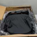 UPPAbaby Minu V3 Travel Stroller - Lightweight + Compact Design - One-Hand Fold + Unfold - from Birth + Overhead Compatible - James (Black/Carbon Frame/Black Leather)