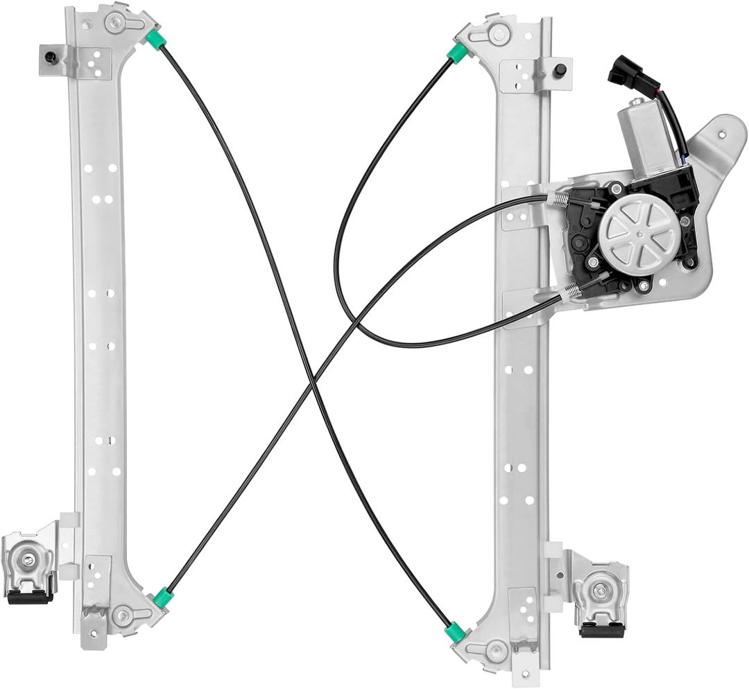 Obaee 741-579 Rear Passenger Side Power Window Regulator with Motor Assembly Compatible with 2000-2007 Chevy Silverado/Tahoe/Suburban/Avalanche 1500 2500 3500, Cadillac Escalade, GMC Yukon XL/Sierra