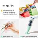 Acrylic Paint Markers Set | Professional Art Marker & Paint Pens - Markers for School & Coloring | 60 Colors for Rock/Glass/Wood/Paper/Ceramic DIY Crafts (36-Color Set)