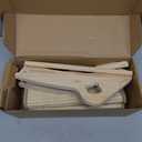 FUKUMARU Cat Scratcher, 26.8 Inch L Shape Cat Scratch Pad Wall Mounted, Cat Scratching Cardboard with Ball Toy for Indoor Cats, Large Size