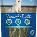 Bone-A-Mints All Natural, Wheat-Free Breath Freshening Bone, 8.58-Ounce, Medium, 3 Pack, BBD: 05/22/2026