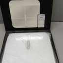 Wyze Smart Scale X - Digital Bathroom Scale for Body Weight, BMI, Body Fat, Muscle Mass, Heart Rate Monitor | ITO Glass & LED Backlight | Batteries Included, 400 lbs (White)