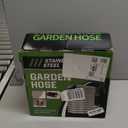 Garden Hose 100FT, Water Hose with 10 Function Nozzle, Garden Hose Metal with Leak-proof Connectors, No-Kink, Lightweight, Puncture-proof, Pet-proof, Sturdy, 550PSI, Hose for Outdoor, Yard