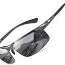 DUCO Polarized Sunglasses Mens Ultralight Carbon Fiber Sun Glasses for Men Driving Sports Fishing UV400 Protection DC8277