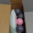 Baby Ball Pit Tent with 50 Balls - For Toddlers, Pink/White/Gray Princess Playhouse with Carry Bag, 109x90cm