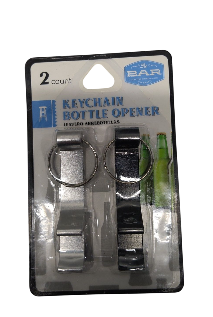 9 x Keychain Bottle Openers 9 Packs 2 Count 