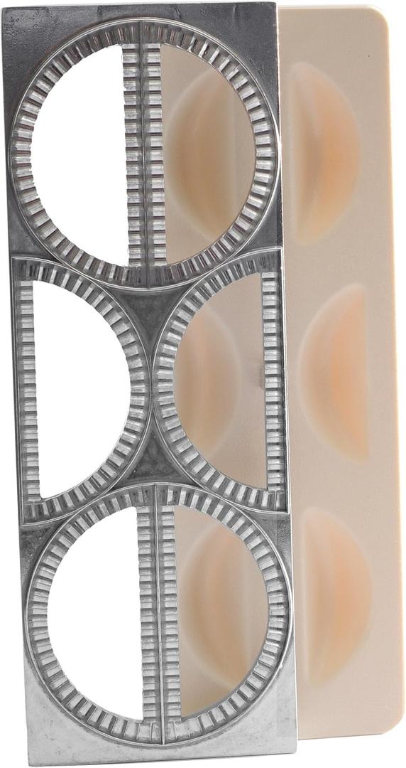 Norpro Pierogi Maker with Plastic Press, 7 Ounce