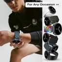 Tensea 6 Pack Bands Compatible with Samsung Galaxy Watch 8 40mm 44mm 8 Classic 46mm Band Accessories, Elastic Nylon Sport Loop Strap/Magnetic Braided Wristband/Soft Silicone Watchband for Men Women