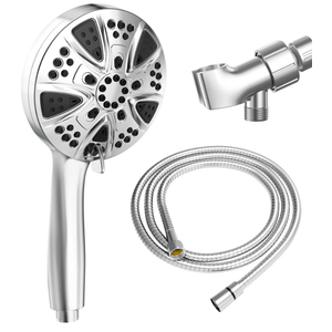 1 Set Handheld Shower Head Abs American Suite