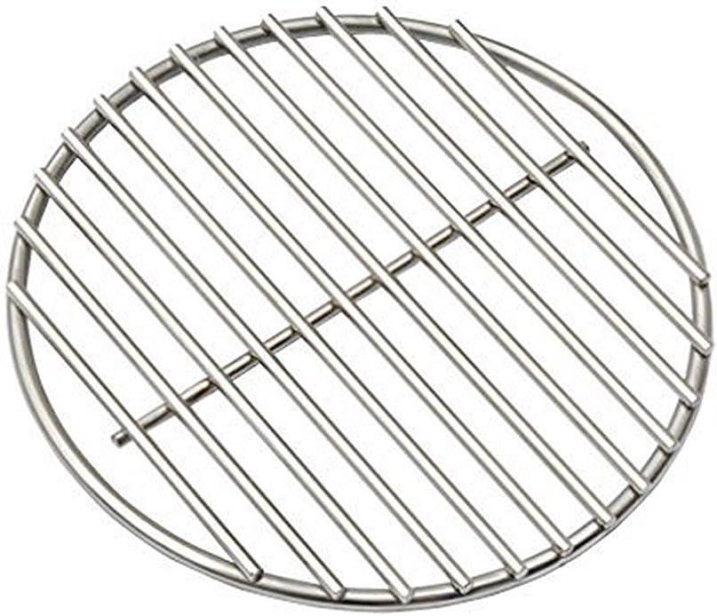 onlyfire Stainless Steel High Heat Charcoal Fire Grate for Kamado Joe Classic and Most Other Kamado Grill, 10 1/4 Inch