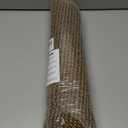 BEQHAUSE Dirt Trapper Door Mat 17" x 30" Half Circle Non Slip Washable Doormats Entrance Rugs Absorbent Welcome Low Profile Floor Mats for Front Back Door and Entryway, Taupe (1'5" x 2'6" (Semicircular))