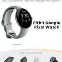 Sinoacc Charger for Google Pixel Watch 3.3Ft USB Charging Cable Replacement for Google Pixel Smartwatch - White (Not for Pixel Watch 2/3)