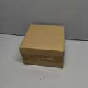 Sumnacon Cocktail-Sized Napkin Holder Square Glass Napkin Holder Table Gold Stylish Cocktail Napkin Holders for Kitchen Dining Table Counter,Decorative Napkin Basket for Picnic Wedding Party (5.7 x 5.7 Inch/Cocktail)