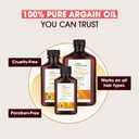 One 'N Only Argan Oil Hair Treatment - Lightweight & Hydrating Hair Oil for Natural, Wigs & Extensions - Shine Enhancing, Heat Protectant & Frizz Control (8 oz) (8 Fl Oz (Pack of 1))