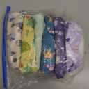 MooMoo Baby Plastic Training Underwear Leakproof Rubber Pants for Potty Training for Boys and Girls (7T, Purple)