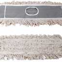  Cotton Refills for Industrial Class Floor Dust mop Series Can be fit with Others 1 Pack