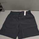 ODODOS Men's Athletic Shorts with Pockets 7" Quick Dry Lightweight Workout Gym Running Shorts, Dark Gray, Small