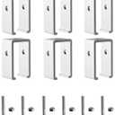 Channel Trolley Track Hanger Bracket for UNISTRUT Strut Channel, 1-5/8 Intermediate Support Hange Bracket for All 1-5/8" Channel Trolley Track (6 Set)