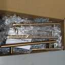 Ravinte 30 Pack Kitchen Cabinet Handles Champagne Bronze 5 Inch Hole Center Stainless Steel Pulls for Dresser Drawer Cupboard Handles with Screwdriver, 7-3/8 Inch Length