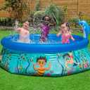 H2OGO! Dolphin Inflatable Pool, Oasis Underwater