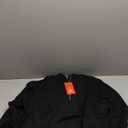 THE GYM PEOPLE Womens' Hoodies Half Zip Long Sleeve Fleece Crop Pullover Sweatshirts with Pockets Thumb Hole, size L