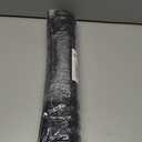 Buganda Front Door Mat Indoor Outdoor Entrance, Non-Slip Natural Rubber Doormats, Easy Clean, Low Profile, Dirt Trapper Entryway Floor Mats for Outside, Garages and Patios, 29.5x17, Grey