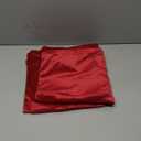 OTOSTAR Velvet Soft Solid Decorative Throw Pillow Covers 12 x 20 Inch Pillow Covers Lumbar Cushion Case Couch Pillowcases for Sofa Bed Home Decor Pack of 2 (Red)