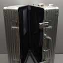 HotWay 24 Inch Checked in Luggage with Aluminum Frame,PC Hard Shell Suitcase with Spinner Wheels and TSA Lock, Large Suitcase for Travel