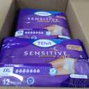 TENA Sensitive Care Overnight Incontinence Underwear for Women, Adult diapers, XX-Large (Waist Sizes 47in66in), Better Fit, 48 Count (4 packs of 12)