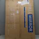 Gold Baroque Mirror Antique 16x24 Inches - Vintage Arched Mirror with Ornate Gold Frame for Entryway, Narrow Hallway & Bathroom Wall Decor