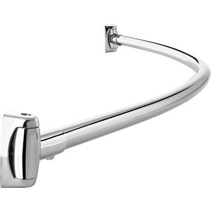 PROFLO PFCSR5 5' Stainless Steel Curved Shower Rod - Chrome