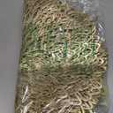 Snowkingdom Pack of 18 Gold Metallic Round Placemats Bulk Pressed Vinyl Leaf Dinning Kitchen Table Mats Decorations Setting for Christmas Wedding Thanksgiving Party Event Holiday Autumn Harvest