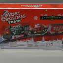 Train Set for Toddlers Christmas Tree, Christmas Train Sets for Around The Tree, Train Set with Sound and Lights, Toddler Model Trains for 3 4 5 6 7 8+ Years Old Kids Christmas Toys, Gifts