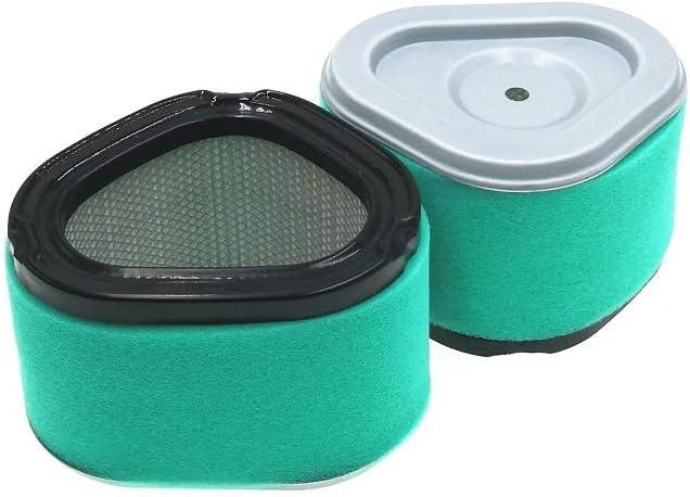 2 Pack 12 083 05 Air Filter Replace for Kohler 12 083 05-S, 12 083 05-S1, 12 083 14, 12 883 05-S1, 1208305, John Deere GY20574 M92359 AM121608 AM123553 Lesco 050585 With 12 083 08 Pre Filter