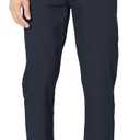 Amazon Essentials Men's Pants, Relaxed-Fit, 5-Pockets, Stretch Twill (34W x 31L, Navy)