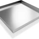 Washing Machine Pan-32" x 32" x 2.5" Heavy Duty 304 Stainless Steel Washing Machine Tray, Washer Pan, Drip Tray Catch, No Hole (304 Stainless Steel-32 x 32 x 2.5 Inch)