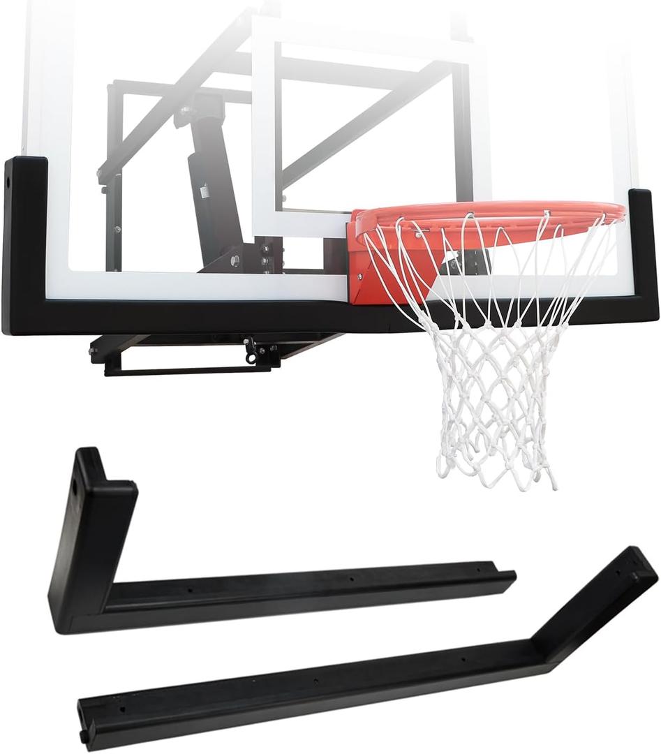 PROGOAL Universal UV-Resistant Basketball Backboard Padding Fits All Basketball Systems Indoor Outdoor 60in Backboard