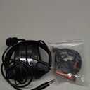 Tactical Headset,Sound Pickup Noise Reduction & Ken 2 Pin PTT for Airsoft Activities (Black)
