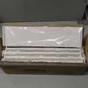 Zruitong 5 Pack 4" High Drawer Dividers 28-43.5cm/11-17" Adjustable Drawer Organizer for Clothes/Utensils, Expandable Drawer Separator in Dresser/Kitchen/Bedroom/Office Organization & Storage White