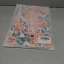 Sunny Spirit Womens Maxi Boho Dresses Floral Print Summer V Neck 2025 Flowy Tassel Long Casual Dress with Long Puff Sleeves L