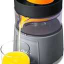Oster Electric Citrus Juicer, High-Performance Silver 75 Watt Motor Electric Orange Juice Squeezer for Oranges, Lemons, and Limes