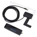 DAB Receiver, Car Radio DABDAB+ Digital Radio Antenna Receiver for Car System, USB Port, SMA Connector