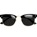 livho Rimless Trendy Polarized Sunglasses Men Women, Retro Sun Glasses for Men Women 2025, Semi Rimless UV Protection Shades