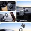 VICSEED 2026 Upgraded Car Phone Holder for Magsafe Car Mount [85 LBS Strongest Suction] Vacuum Magnetic Phone Holders for Your Car 360 Adjustable Car Phone Mount for iPhone 17 Pro Max 16 15 14 13 12