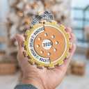 2 x Robotics Christmas Ornament 2025, Holiday Decoration Wooden Ornaments for Engineers, STEM Students, Tech Lovers, Unique for Science Enthusiasts, Friends, Men Women