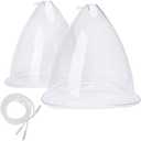 1500ML Vacuum Therapy Machine Cups, Extra-Large Vacuum Cupping Machine Cups with Y Type Hose